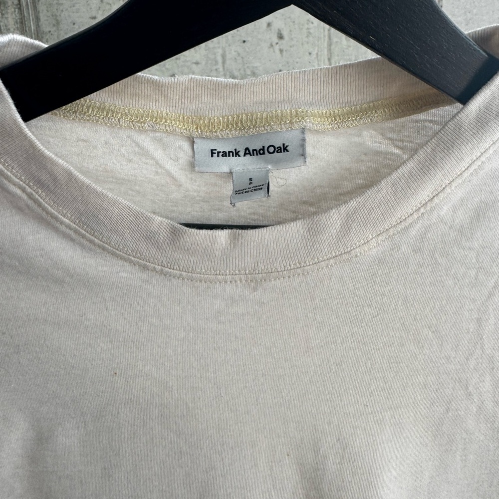 Women's Cream Short Sleeve Tee